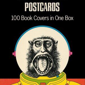 Penguin Science Fiction Postcards: 100 Book Covers in One Box (99 only) Mint